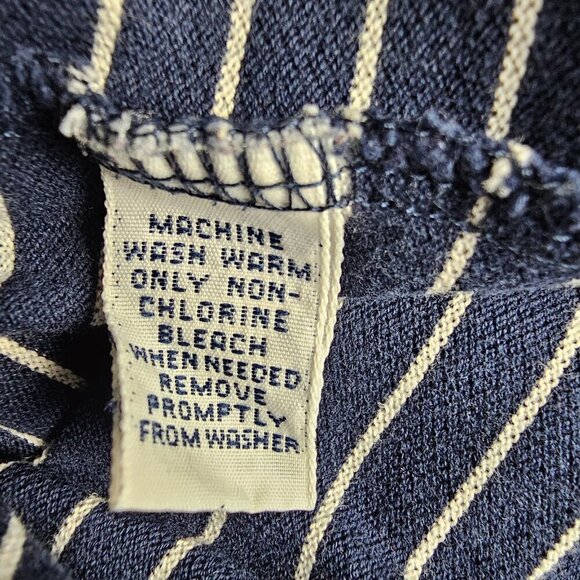 Polo Ralph Lauren Striped Custom Slim Fit Blue And White Polo Shirt - Picture 5 of 7